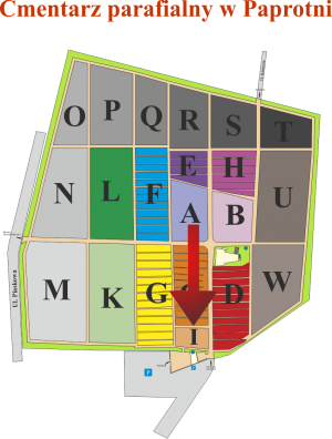 Brak mapy sektorowej