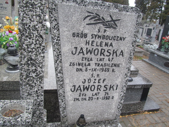 Józef Jaworski 1888 Paprotnia - Grobonet - Wyszukiwarka osób pochowanych