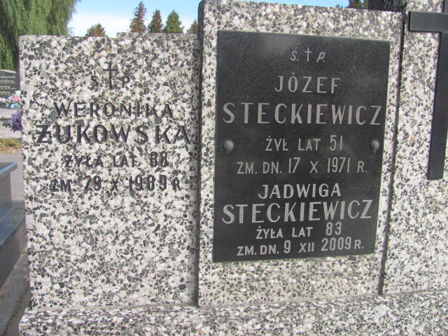 Weronika Żukowska 1901 Paprotnia - Grobonet - Wyszukiwarka osób pochowanych