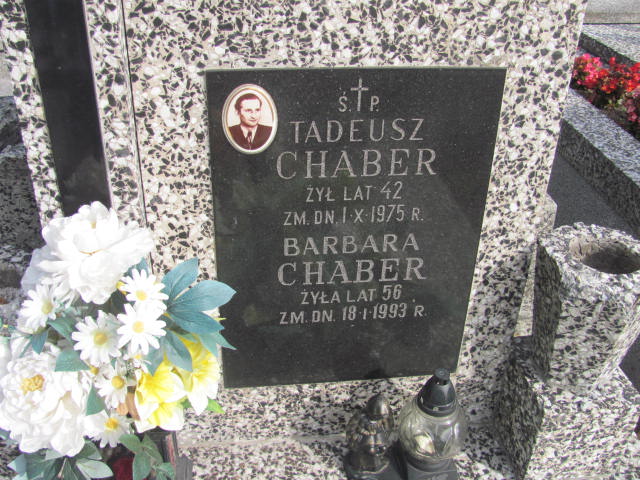 Barbara Chaber 1937 Paprotnia - Grobonet - Wyszukiwarka osób pochowanych