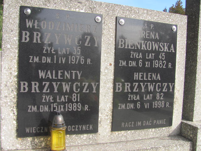 Włodzimierz Brzywczy 1941 Paprotnia - Grobonet - Wyszukiwarka osób pochowanych