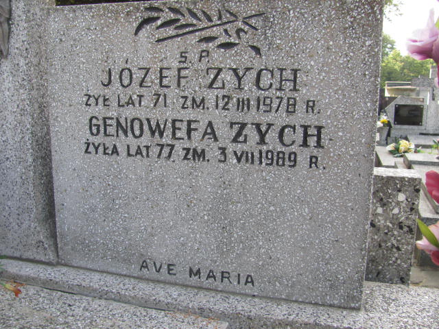 Anna Zych 1958 Paprotnia - Grobonet - Wyszukiwarka osób pochowanych