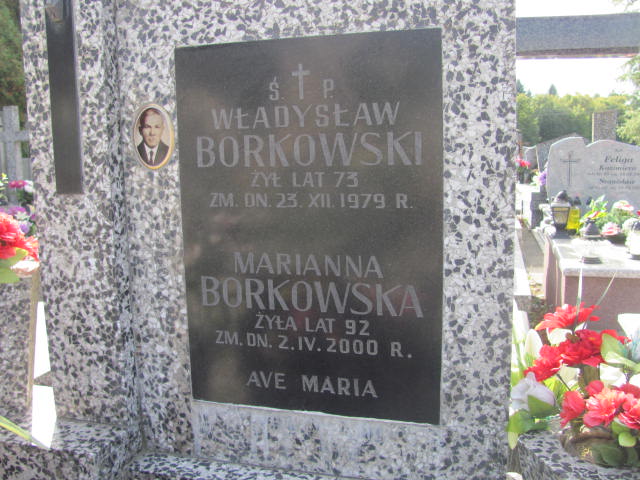 Władysław Borkowski 1906 Paprotnia - Grobonet - Wyszukiwarka osób pochowanych