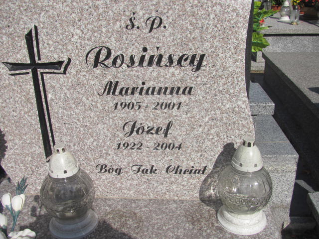 Marianna Rosińska 1905 Paprotnia - Grobonet - Wyszukiwarka osób pochowanych