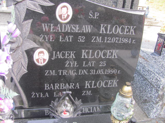 Jacek Klocek 1964 Paprotnia - Grobonet - Wyszukiwarka osób pochowanych