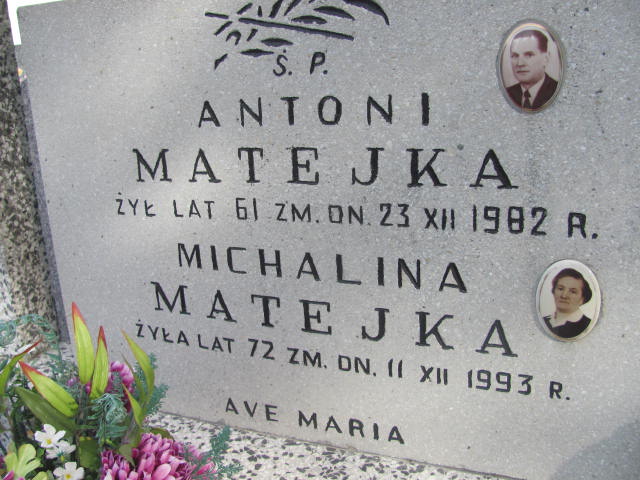 Antoni Matejka 1921 Paprotnia - Grobonet - Wyszukiwarka osób pochowanych