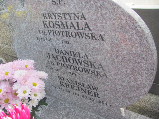 Stanisław Krejner 1924 Paprotnia - Grobonet - Wyszukiwarka osób pochowanych