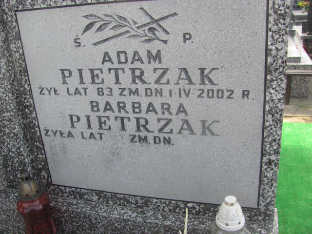 Adam Pietrzak 1919 Paprotnia - Grobonet - Wyszukiwarka osób pochowanych