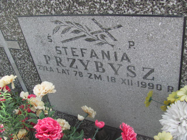 Stefania Przybysz 1912 Paprotnia - Grobonet - Wyszukiwarka osób pochowanych