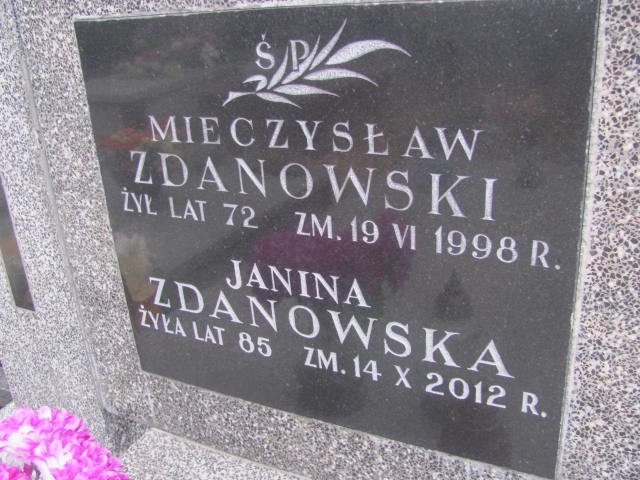 Janina Aleksandra Zdanowska  1927 Paprotnia - Grobonet - Wyszukiwarka osób pochowanych