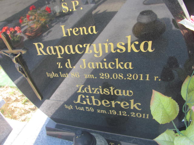 Irena Rapaczyńska Paprotnia - Grobonet - Wyszukiwarka osób pochowanych